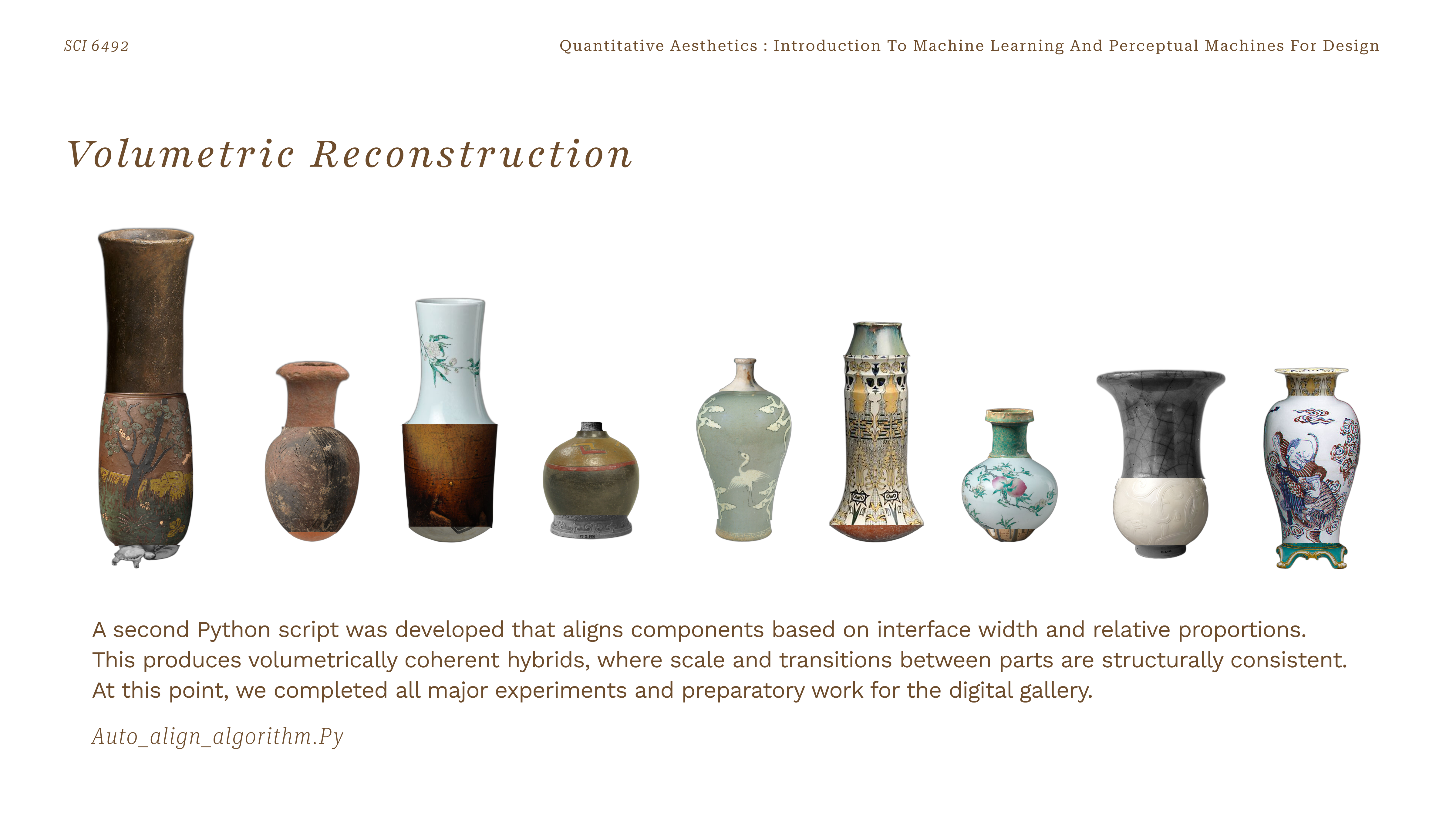 Hybrid vessel reconstruction